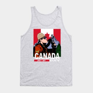 Canada Day July 1st Tank Top